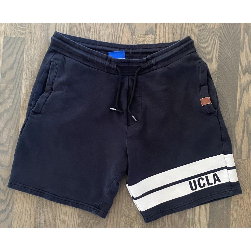 UCLA Cotton Shorts Men Size Medium Drawstring Vintage Blue